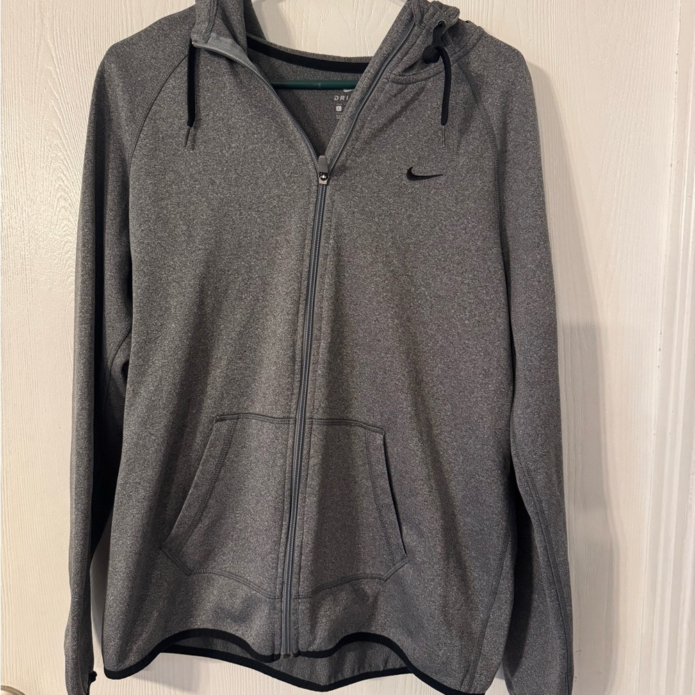 Nike Gray Dri-FIT Pullover Hoodie
